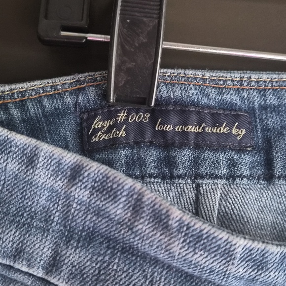 Women’s Blue Denim Jeans - Classic Straight Fit - Picture 2 of 7